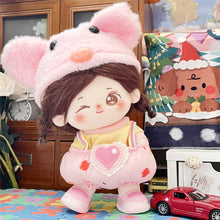 Load image into Gallery viewer, For 20CM Cotton Doll Rompers Cartoon Plush Doll Replacement Outfit Playing House Accessories Mini Clothes