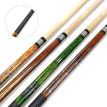 Load image into Gallery viewer, 1PC 149CM 13MM Club Head 1/2 Split Maple Pool Cue Billiard Supplies-Color Random