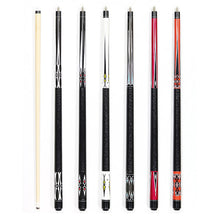 Load image into Gallery viewer, 1PC 148CM 13MM American Big Head Rod 1/2 Split Maple Pool Cue Leather Grip Billiard Supplies - Random Color