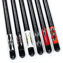 Load image into Gallery viewer, 1PC 148CM 13MM American Big Head Rod 1/2 Split Maple Pool Cue Leather Grip Billiard Supplies - Random Color