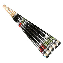 Load image into Gallery viewer, 1PC 145CM 13MM Big Head Pool Cue 1/2 Split White Ash Wood Cue Billiard Supplies - Color Random