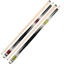Load image into Gallery viewer, 1PC 145CM 13MM Big Head Pool Cue 1/2 Split White Ash Wood Cue Billiard Supplies - Color Random