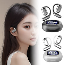 Load image into Gallery viewer, Hanging Ear AI Intelligent Translation Bluetooth Headphones With LCD Color Screen Noise-Cancelling Sports Headphones