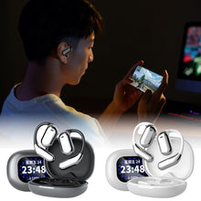 Load image into Gallery viewer, Hanging Ear AI Intelligent Translation Bluetooth Headphones With LCD Color Screen Noise-Cancelling Sports Headphones