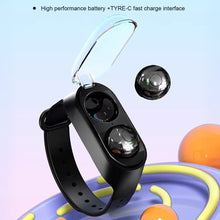 Load image into Gallery viewer, Wrist Sports Wireless Bluetooth Headphones Sleep Noise-Cancelling Long Life Mini Headphones With Lanyard
