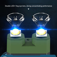 Load image into Gallery viewer, Multi-Functional Portable Keychain Light With Back Clip Outdoor Camping Fishing Double Light Source Cap Clip Flashlight Type-C Charging