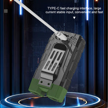 Load image into Gallery viewer, Multi-Functional Portable Keychain Light With Back Clip Outdoor Camping Fishing Double Light Source Cap Clip Flashlight Type-C Charging