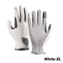 Load image into Gallery viewer, 1 Pair Sports Golf Gloves Outdoor Cycling Mountaineering Anti-Slip Breathable Touch Screen Ice Silk Thin Gloves