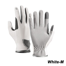 Load image into Gallery viewer, 1 Pair Sports Golf Gloves Outdoor Cycling Mountaineering Anti-Slip Breathable Touch Screen Ice Silk Thin Gloves