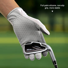 Load image into Gallery viewer, 1 Pair Sports Golf Gloves Outdoor Cycling Mountaineering Anti-Slip Breathable Touch Screen Ice Silk Thin Gloves