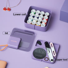 Load image into Gallery viewer, Needle Thread Box Household Portable Needle and Thread Multifunctional Sewing Box Dormitory Full Set of Hand Sewn Needle Thread Tools