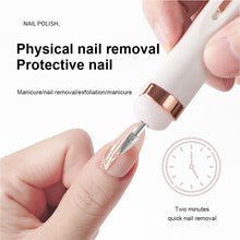 Load image into Gallery viewer, Nail Polish Remover Nail Salon Small Pen Grinding Head Pen Type Electric Machine Nail Polish Nail Trimming Dead Skin Nail Polish
