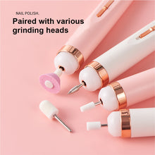 Load image into Gallery viewer, Nail Polish Remover Nail Salon Small Pen Grinding Head Pen Type Electric Machine Nail Polish Nail Trimming Dead Skin Nail Polish