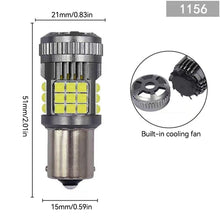 Load image into Gallery viewer, 1156/1157/T20 Car LED Headlight Bulbs Brake Signal Lights Turn Lamp Running Light Bright 3030 36smd PY21W Anti Flicker