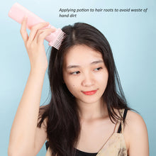 Load image into Gallery viewer, 170ml/180ml Hair Root Application Bottle Refillable Comb Hair Dye Bottle Salon Shampoo Bottle Hair Coloring Hairdressing Styling Tool