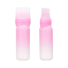 Load image into Gallery viewer, Gradient Hair Coloring Hair Root Application Bottle Refillable Comb Hair Dye Shampoo Bottle Hairdressing Styling Tool