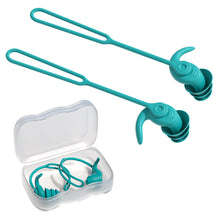 Load image into Gallery viewer, Anti-loss Triple-layer Silicone Earplugs Waterproof Swimming Earplugs Comfortable Durable Sound Insulation Noise Reduction Earplugs