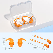 Load image into Gallery viewer, Anti-loss Triple-layer Silicone Earplugs Waterproof Swimming Earplugs Comfortable Durable Sound Insulation Noise Reduction Earplugs