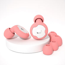 Load image into Gallery viewer, Ring Filter Silicone Earplugs Comfortable Reusable Sound Insulation Anti-noise Earplugs Sleeping Mute Noise-cancelling Earplugs