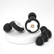 Load image into Gallery viewer, Ring Filter Silicone Earplugs Comfortable Reusable Sound Insulation Anti-noise Earplugs Sleeping Mute Noise-cancelling Earplugs