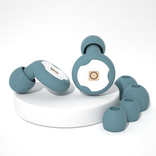 Load image into Gallery viewer, Ring Filter Silicone Earplugs Comfortable Reusable Sound Insulation Anti-noise Earplugs Sleeping Mute Noise-cancelling Earplugs