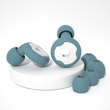 Load image into Gallery viewer, Ring Filter Silicone Earplugs Comfortable Reusable Sound Insulation Anti-noise Earplugs Sleeping Mute Noise-cancelling Earplugs