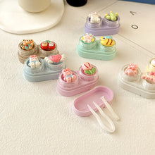 Load image into Gallery viewer, Cartoon Creative Drawer Style Contact Lens Case Compact Portable Contact Lens Care Box Multicolor Contact Lens Companion Box