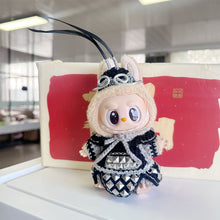 Load image into Gallery viewer, Hand Knitting WuKong Clothes Doll Clothes For Labubu Plush Outfit Accessories Color Match Cute Exquisite Doll Clothing