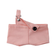 Load image into Gallery viewer, For 17cm Labubu Baby Clothes Labubu Doll Clothes Single Shoulder Strap Pants Sitting Party Macaron Vinyl Pendant Labubu Outfit