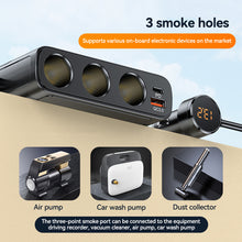 Load image into Gallery viewer, 7-in-1 128W PD QC3.0 Socket Car Charger Adapter Cigarette Lighter Splitter Conversion Plug Quick Charge Adapter Acesssories