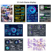Load image into Gallery viewer, 3.5 Inch IPS Type C Secondary Screen for Computer CPU GPU RAM HDD Display 320*480 USB LCD Monitor Freely AIDA64 Windows 10 11