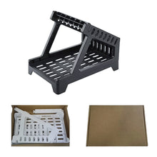 Load image into Gallery viewer, Label Holder for Shipping Labels Printer Rolls and Fanfold Labels 2 in 1 Work for Desktop Themal Label Sticker Detachable