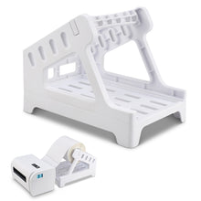 Load image into Gallery viewer, Label Holder for Shipping Labels Printer Rolls and Fanfold Labels 2 in 1 Work for Desktop Themal Label Sticker Detachable