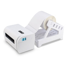 Load image into Gallery viewer, Label Holder for Shipping Labels Printer Rolls and Fanfold Labels 2 in 1 Work for Desktop Themal Label Sticker Detachable
