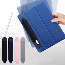 Load image into Gallery viewer, Universal Sticky Stylus Holder for Apple IPad IPencil 2 1 Self Adhesive Sleeve Attached Pouch Bag Sleeve Pencil Holder