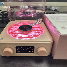 Load image into Gallery viewer, Mini Retro White Noise Bluetooth Speaker Portable Vintage Sleep Aid Bluetooth Speaker Subwoofer With RGB Light
