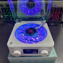 Load image into Gallery viewer, Mini Retro White Noise Bluetooth Speaker Portable Vintage Sleep Aid Bluetooth Speaker Subwoofer With RGB Light
