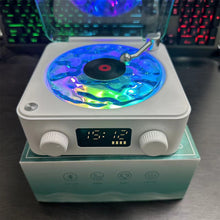 Load image into Gallery viewer, Mini Retro White Noise Bluetooth Speaker Portable Vintage Sleep Aid Bluetooth Speaker Subwoofer With RGB Light