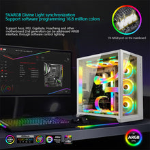 Load image into Gallery viewer, Flexible RGB LED Light Strip Bar ARGB Board Cover For Computer Power Supply ATX 24PIN GPU Video Card Cables And Case