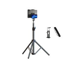 Load image into Gallery viewer, 2in1 170/55cm Adjustable Tablet Tripod Floor Stand Holder Live Mount Support for 4-13 inches for iPad iphone Lazy Holder Bracket Support