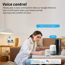 Load image into Gallery viewer, Smart Plug 10A WiFi US Outlet Socket 100-240V Timer for Alexa Google Assistant CozyLife APP/Voice Control Group Home Auto