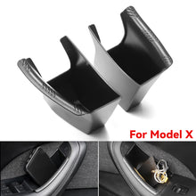 Load image into Gallery viewer, 2Pcs Car Door Storage Box Interior Accessories Supplies Tidying Stowing Organizer Auto Parts For Tesla Model X