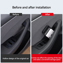 Load image into Gallery viewer, 2Pcs Car Door Interior Center Console Gap Armrest Holder Organizer Container Pocket Storage Box Holder For Tesla Model3 Y