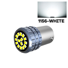 Load image into Gallery viewer, 1pc 12V LED Car Bulbs Turn Signal Parking Brake Lights 2016-15SMD White Amber Red P21W 1156 BA15S 1157 BAY15D