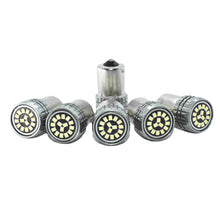 Load image into Gallery viewer, 1pc 12V LED Car Bulbs Turn Signal Parking Brake Lights 2016-15SMD White Amber Red P21W 1156 BA15S 1157 BAY15D