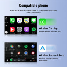 Load image into Gallery viewer, 2 in1 Mini Wired to Wireless CarPlay Adapter Android Auto Smart Box Plug and Play Auto Connection OTA Update