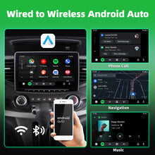 Load image into Gallery viewer, Car 2 In 1 Wireless Carplay AI Box Android Auto Plug And Play Bluetooth 5.0 5Ghz WIFI Applicable To Convert Original Wired Carplay To Wireless