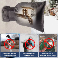 Load image into Gallery viewer, Winter Waterproof Outdoor Faucet Cover Outside Garden Faucet Freeze Protection Sock Reusable Tap Protector