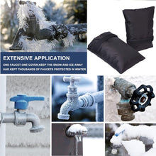 Load image into Gallery viewer, Winter Waterproof Outdoor Faucet Cover Outside Garden Faucet Freeze Protection Sock Reusable Tap Protector