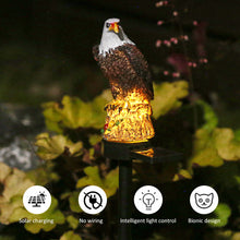 Load image into Gallery viewer, Solar Resin Eagle Lawn Lamp Outdoor LED Ground Lamp Decorative Lamp Garden Lawn Decorative Lamps